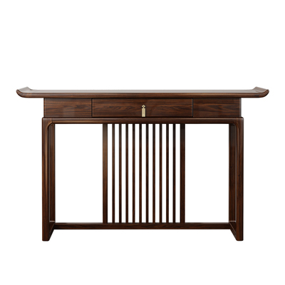 特价新中式全实木玄关桌玄关柜