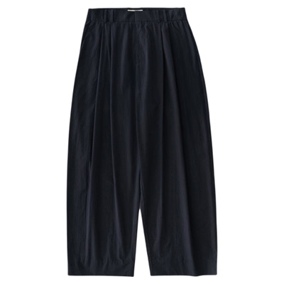 【春夏新品】STUDIO NICHOLSON男士LINE双褶阔腿裤