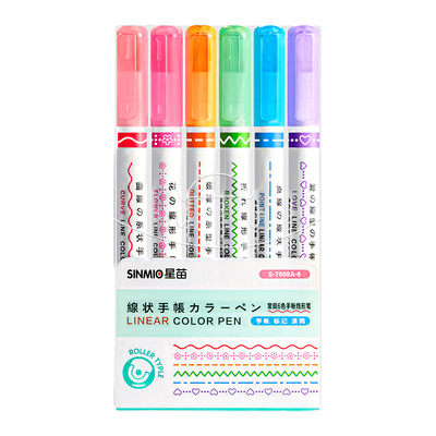 花型轮廓笔多款可选用途广泛