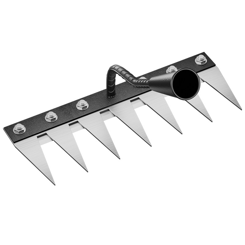 农用除草工具多用途除草神器可撤卸钉耙翻土锄头多功能家用搂草耙