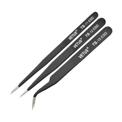 VETUS防静电高精密ESD特尖镊子