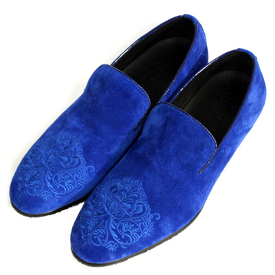 JINIWU倪季低调懒式宝蓝乐福鞋