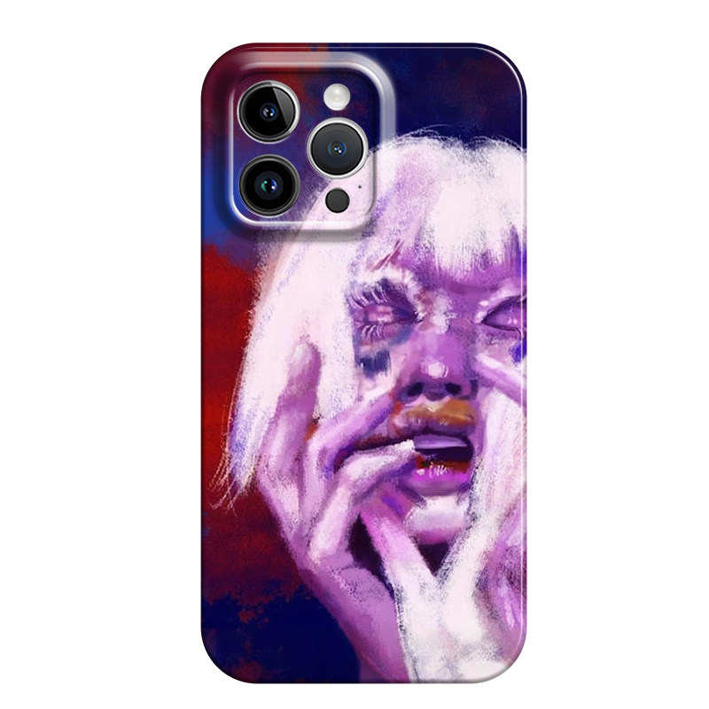 土酷朋克少女适用iphone17promax菲林手机壳苹果16华为p70畅享80vivos20iqoo11软红米k60note14小米15一加13