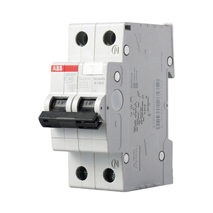 ABB漏电保护器断路器GSH201家用1P+N双极C16A20A25A32A40A63A空开