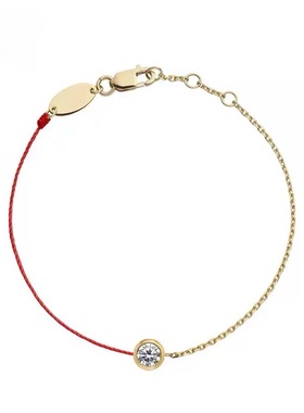 本命年好运红绳手链明星同款