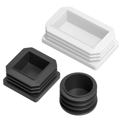 盖子长方形铝合金脚套内塞管