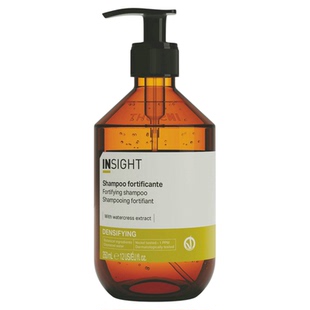 全球新款玻璃包装 insight防掉发洗发水 DENSIFYING强韧健发