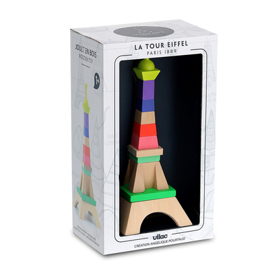 法国Vilac儿益智玩具堆叠积木