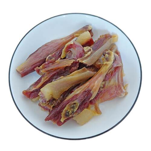 遂丰 好吃的腊鸭腿条500克日晒非烟熏鸭肉架条腊鸭板鸭排味道腊肉