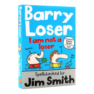 英文原版 Barry Loser I am Not a Loser 倒霉蛋巴里系列 儿童桥梁章节书 儿童启蒙学习 英文版 进口英语原版书籍