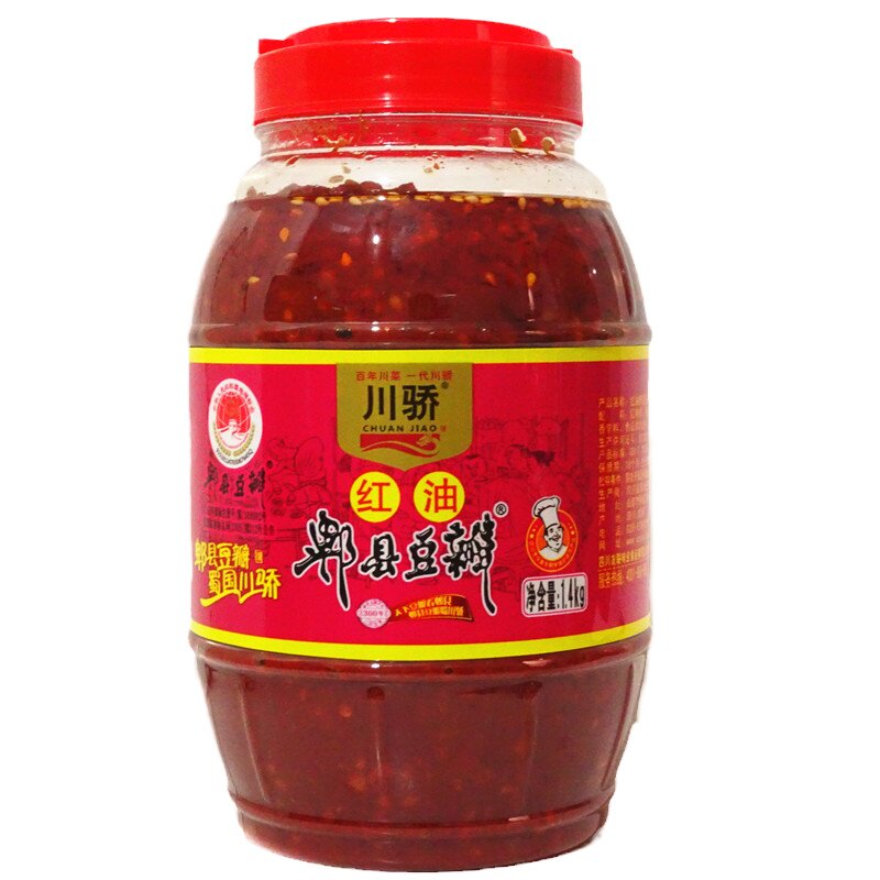 川骄郫县红油豆瓣酱整箱包邮