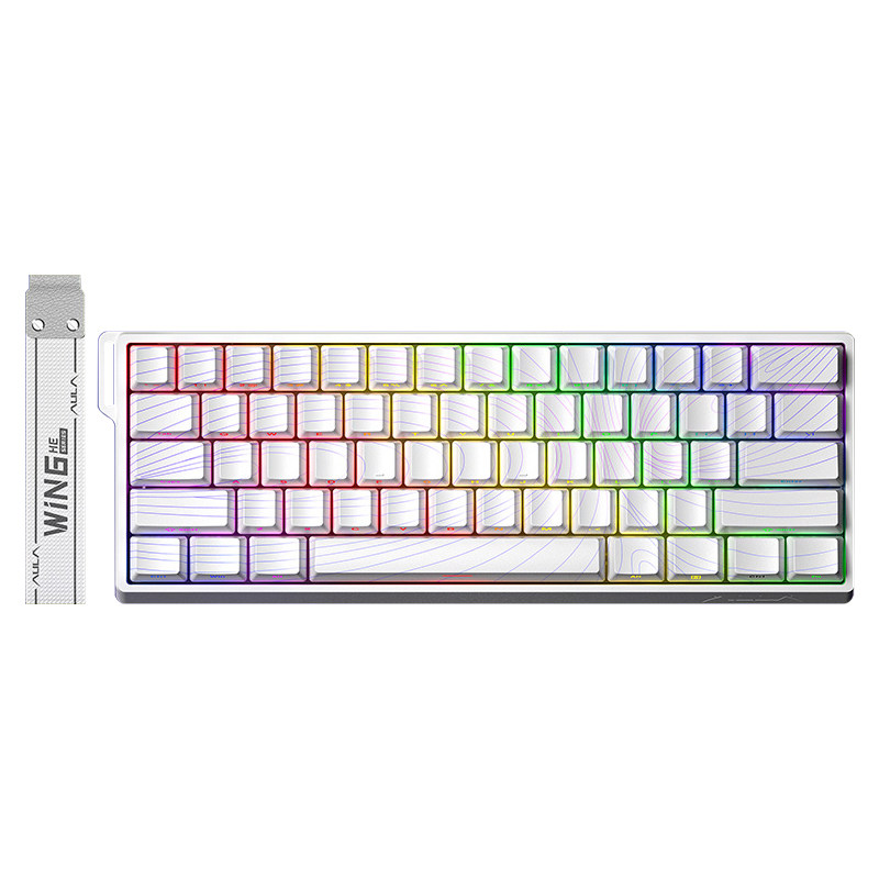 狼蛛WiN60/68HE磁轴机械键盘