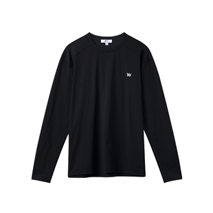 回力速干衣长袖T恤春夏新款户外运动训练服男士抗菌防晒健身上衣