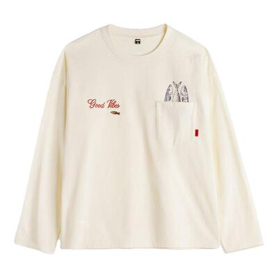 【年年有“鱼”】马登印花长袖