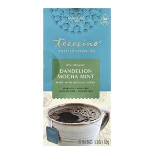 Teeccino烤草本茶蒲公英草本茶含益生元茶叶红茶英式早茶浓郁美味