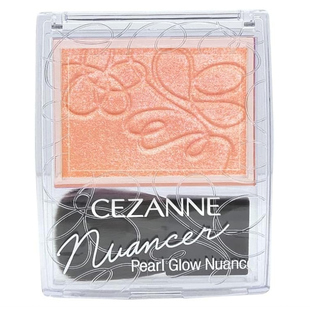 日本本土CEZANNE腮红膏珍珠高光提亮易上色持久自然气质2.4g