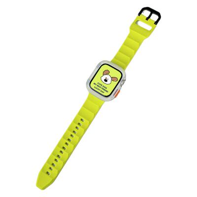 适用iWatch硅胶软壳半包表带套装