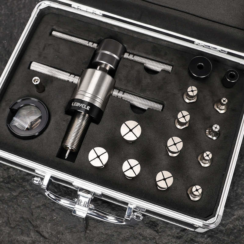 乐百客 自行车花鼓轴承拆卸工具山地公路车轮组塔基培林取出拉马