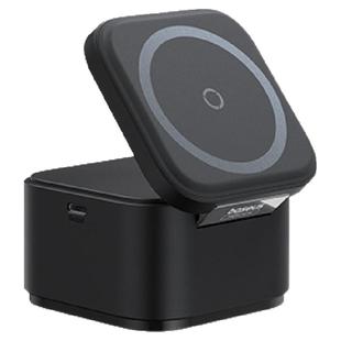 倍思25W二合一无线充电器15W快充Magsafe磁吸支架三合一适用iPhone17promax苹果16/15手机iWatch手表耳机底座