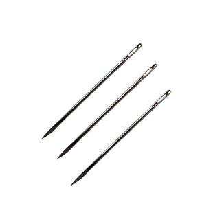 手缝皮革针优质大号钢针三角针皮包皮具沙发菱形针皮雕缝补缝纫针