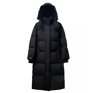 大嘎daga极寒防风长款羽绒服冬季男女情侣中戏大学生外套过膝加厚