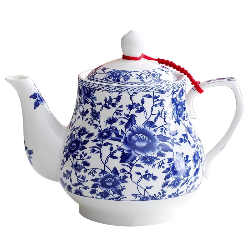 微丰 国风青花瓷茶壶陶瓷茶具套装大容量大号泡茶壶家用整套茶杯