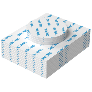 3M双面胶高粘度强力双面贴超强固定贴乳胶漆墙面无痕贴泡棉胶泡沫胶插线板排插贴墙专用不伤墙贴墙防水胶带