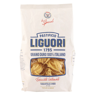 Liguori意古礼卷意面500g 意大利进口儿童速食面条低脂意粉通心粉