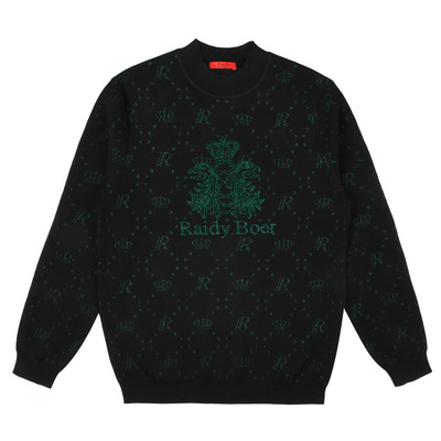 【绵羊毛混纺】Raidy Boer/雷迪波尔秋冬新男烫钻针织毛衣5032-49