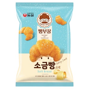 韩国直邮农心黄油牛角面包形膨化
