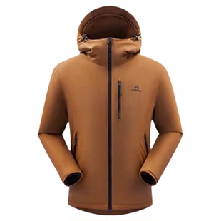 【雪豹Primaloft金标P棉连帽棉服男款女款】拓路者保暖防风透气