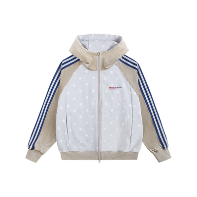 ATRY波点丝绒夹克外套美式卫衣潮