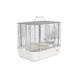 优嗖鹦鹉枫林304不锈钢外带笼横线大空间玄凤手提笼鸟笼运输笼