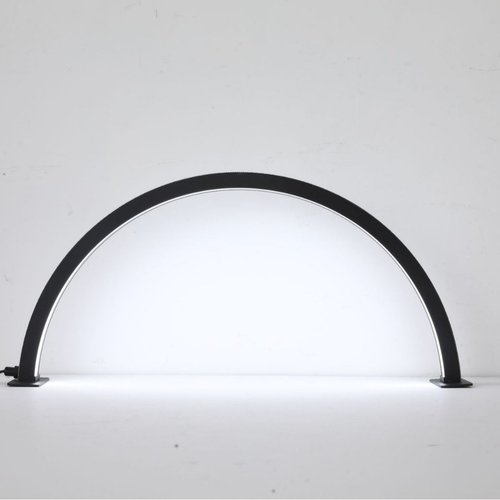 半月美甲灯护眼LED冷光灯美容院工作灯具照明桌面美甲台台灯批发