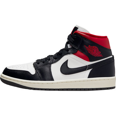 Nike/耐克正品Air Jordan 1 Mid AJ1女子中帮板鞋BQ6472-061