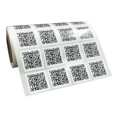 好友二维码贴纸定制打印微商广告