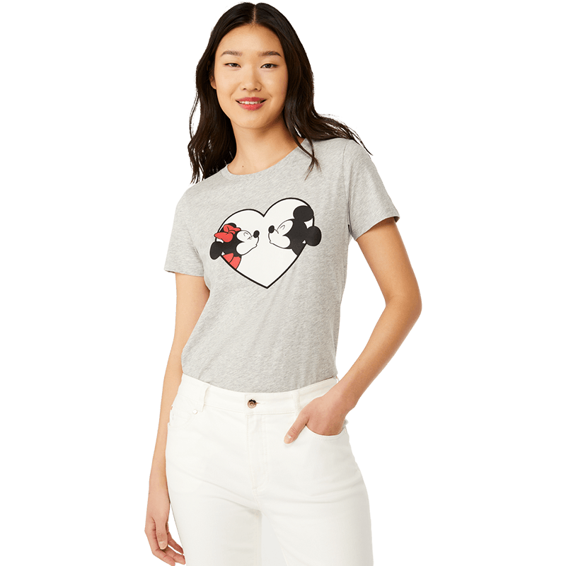 【2024新款】kate spade ks DISNEY 联名款米老鼠短袖T恤出游女款