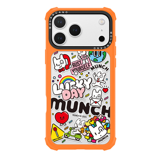 韩国molancano苹果磁吸防摔手机壳星宇橙色Munch蒙克小狗适用iphone17promax透明16pro保护套15卡通可爱外壳