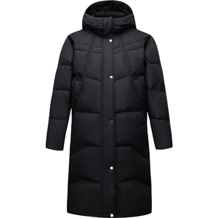 安踏六度芯羽绒服长款女冬季鸭绒保暖棉服女士防寒外套162617914