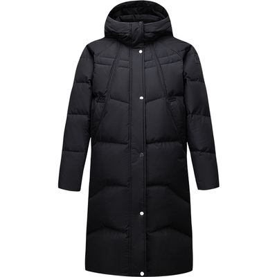 安踏六度芯羽绒服长款鸭绒保暖