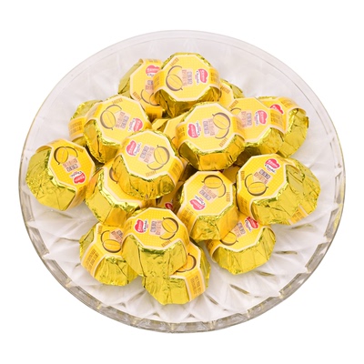 雀巢八角型榴莲味酱馅巧克力