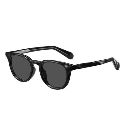 复古玳瑁猫眼绿偏光度假太阳镜