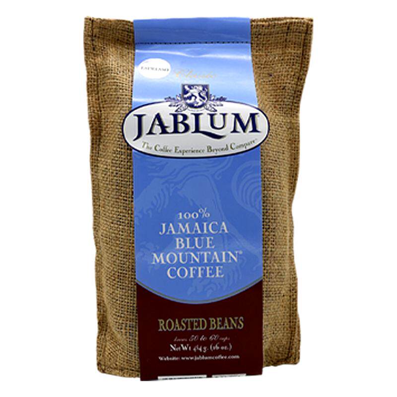 JABLUM牙买加蓝山咖啡豆原装进口新鲜中度烘焙手冲精品黑咖啡454g