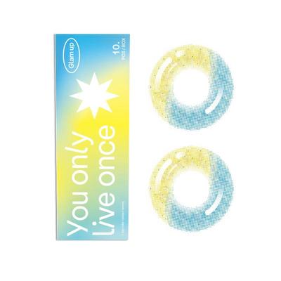 【花色促销】GLAM UP美瞳海盐燕麦日抛10片彩色近视隐形眼镜