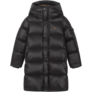 【加厚保暖】暇步士童装儿童长款三防羽绒服男大童厚实女童户外服