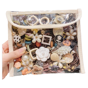 韩版头绳2026年新款扎头发橡皮筋时尚简约发圈网红爆款发饰发绳子