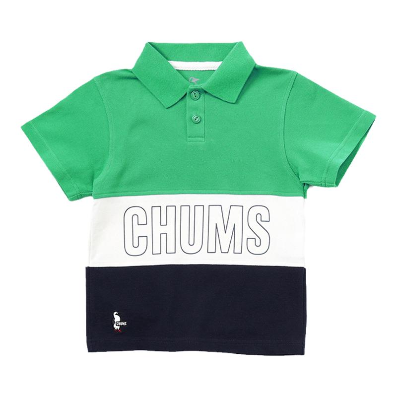 CHUMS户外运动休闲短袖Polo衫