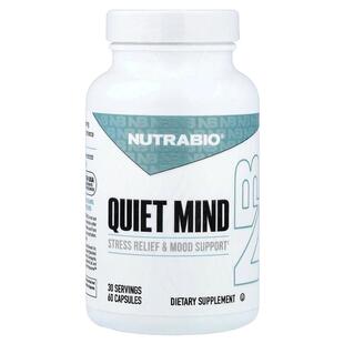 Nutrabio Labs,平静心灵，60 粒胶囊