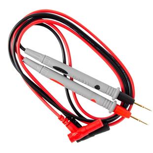 万用表表笔线探针插头特尖钢针尖头硅胶线通用专用线万用表笔配件