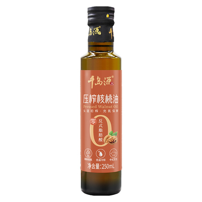 千岛源压榨核桃油250ml
